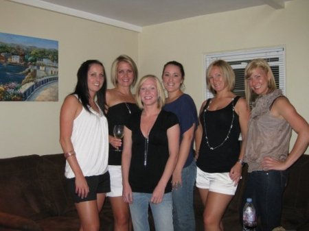 Me, Jill, Kim, Sandra, Olivia, and Emily.